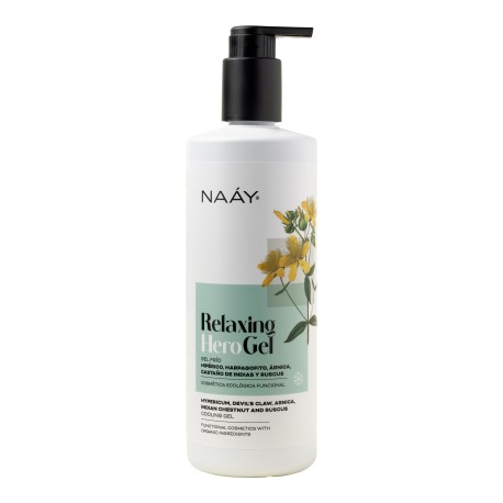 Relaxing hero gel frio 500ml Naay botanicals