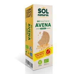 Galletas de avena endulzadas con fruta 175 g sol natural