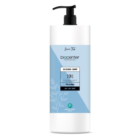 Gel ducha y champú para toda la familia 1l biocenter