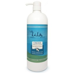 Crema hidratante corporal 1litro lila cosmetics