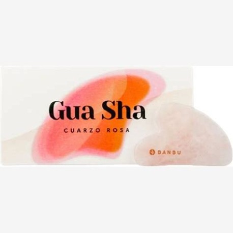 Gua sha de cuarzo rosa banbu