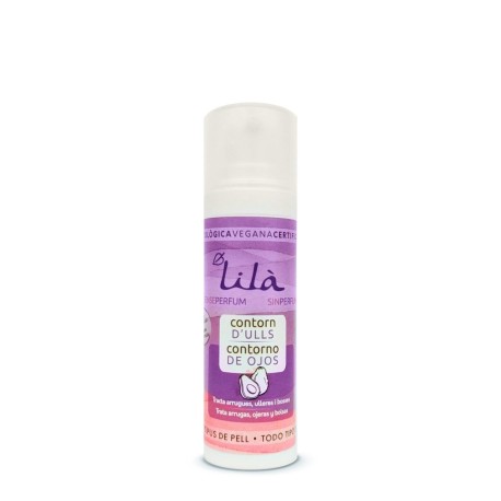 Contorno de ojos sin perfume 30 ml lilá cosmetics