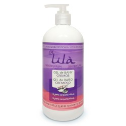 Gel de baño cremoso sin perfume 500 ml lilá cosmetics