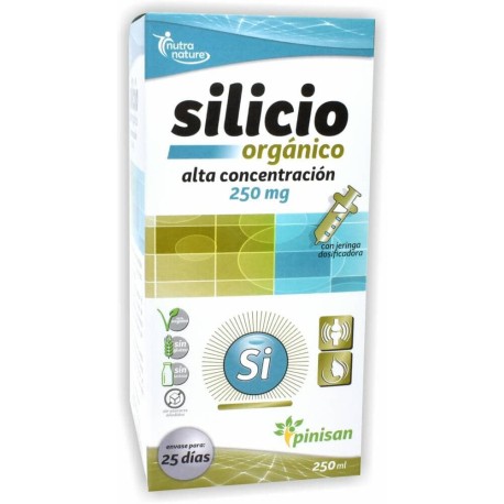 Silicio orgánico 250 mg pinisan