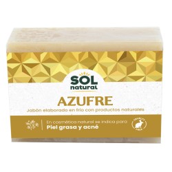 Jabóin natural de azufre 100 g sol natural