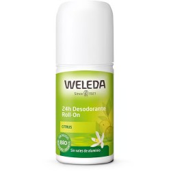 Desodorante roll on 24 h citrus 75 ml Weleda