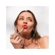 Gloss 01 hot red orange boho