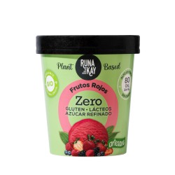 Helado ecológico de frutos rojos 130 ml runakay