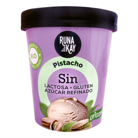 Helado ecologico de pistacho 130 ml runakay