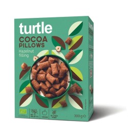 Almohadillas de chocolate rellenas de avellanas 300 g turtle