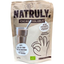 Cacao soluble con proteina 225 g natruly