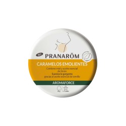 Caramelos emolientes miel y limon 45 g pranarom
