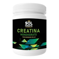 Creatina monohidrato en polvo 500 g sol natural
