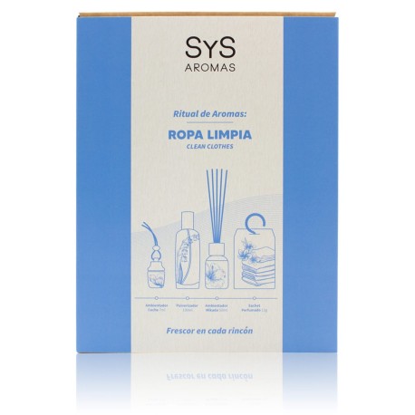 Pack aroma ropa limpia sys
