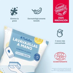 Lavavajillas a mano en polvo 250 g natulim