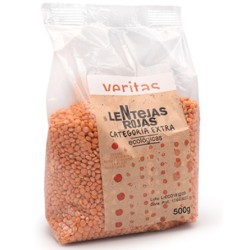 Lentejas rojas 500 g eco veritas