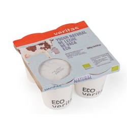 Yogur natural eco 4X125 g veritas