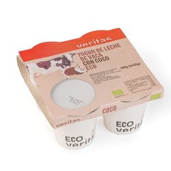Yogur de coco eco 4X125 g veritas