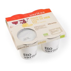 Yogur de limon eco 4X125 g veritas