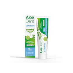 Dentifrico con aloe vera sensitive 100ml optima aloe dent