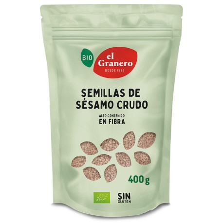 Semillas de sesamo crudo bio 400 g el granero integral