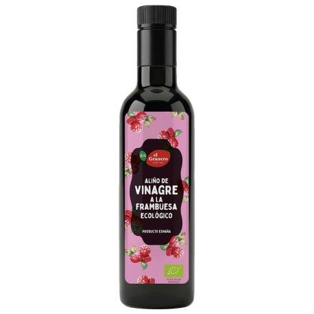 Aliño de vinagre a la frambuesa 250 ml el granero integral