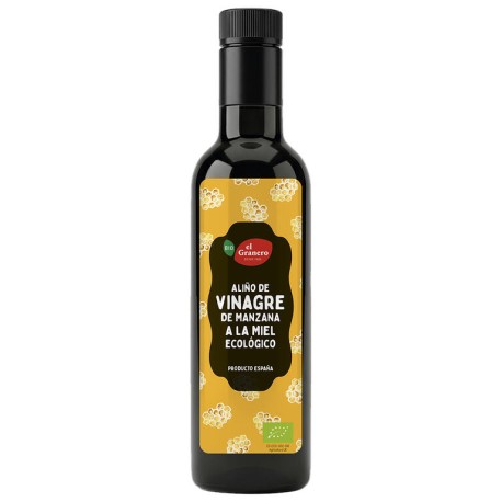 Aliño de vinagre de manzana a la miel bio 250 ml el granero integral