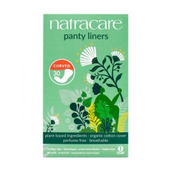 Salvaslip curvado 30 unid natracare