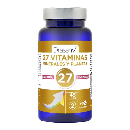 27 vitaminas mas minerales 90 comp drasanvi