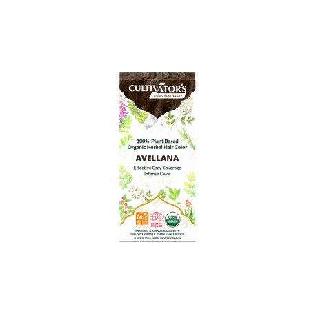 Tinte organico avellana 100 g cultivators