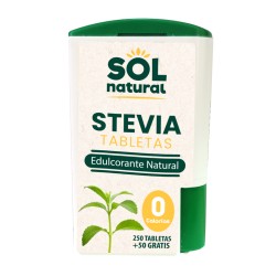 Stevia en tabletas 300 tabletas sol natural
