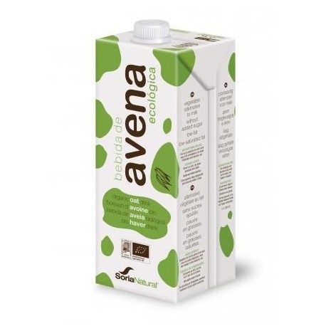 Bebida de avena fibra ecológica 1L soria natural